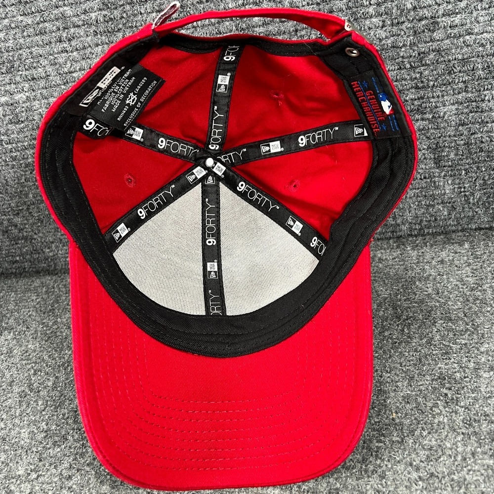St.‎ Louis Cardinals Cap Hat Womens Adjustable Strap Back Red 9Forty New Era MLB - Picture 9 of 11